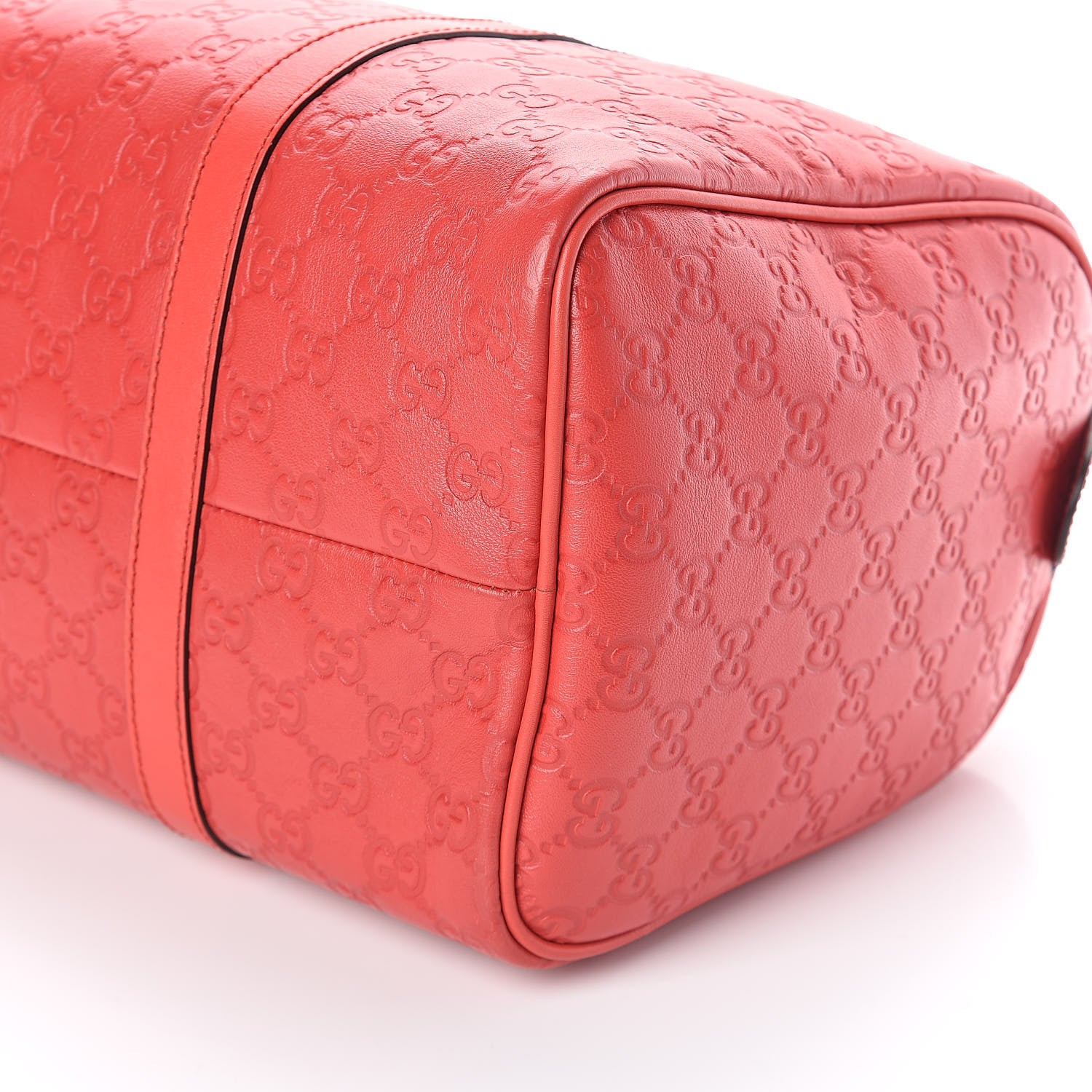 Gucci Guccissima Vitello Tender Medium Joy Boston Sporting Red 9 of 9