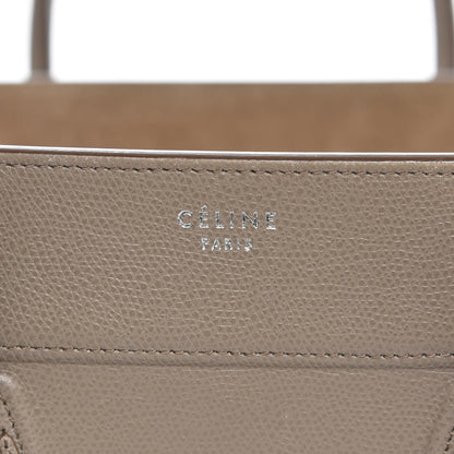 Celine Grained Calfskin Medium Phantom Luggage Taupe 7 of 7