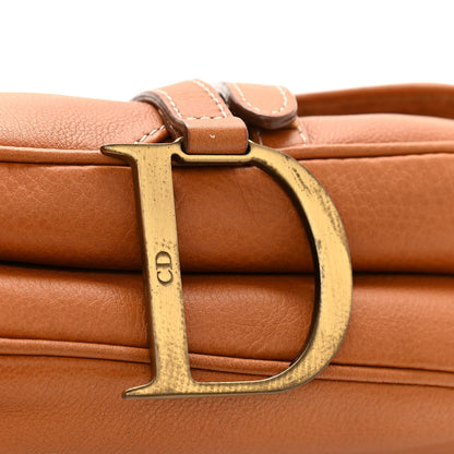 Christian Dior Calfskin Saddle Bag Tan 11 of 11