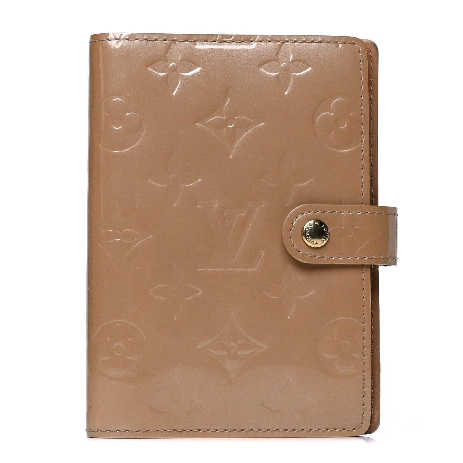 Louis Vuitton Vernis Small Ring Agenda Cover Marshmallow 1 of 5