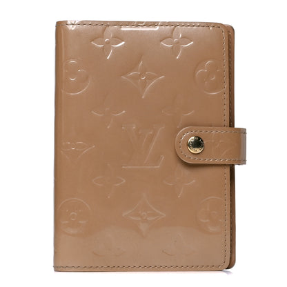 Louis Vuitton Vernis Small Ring Agenda Cover Marshmallow 1 of 5