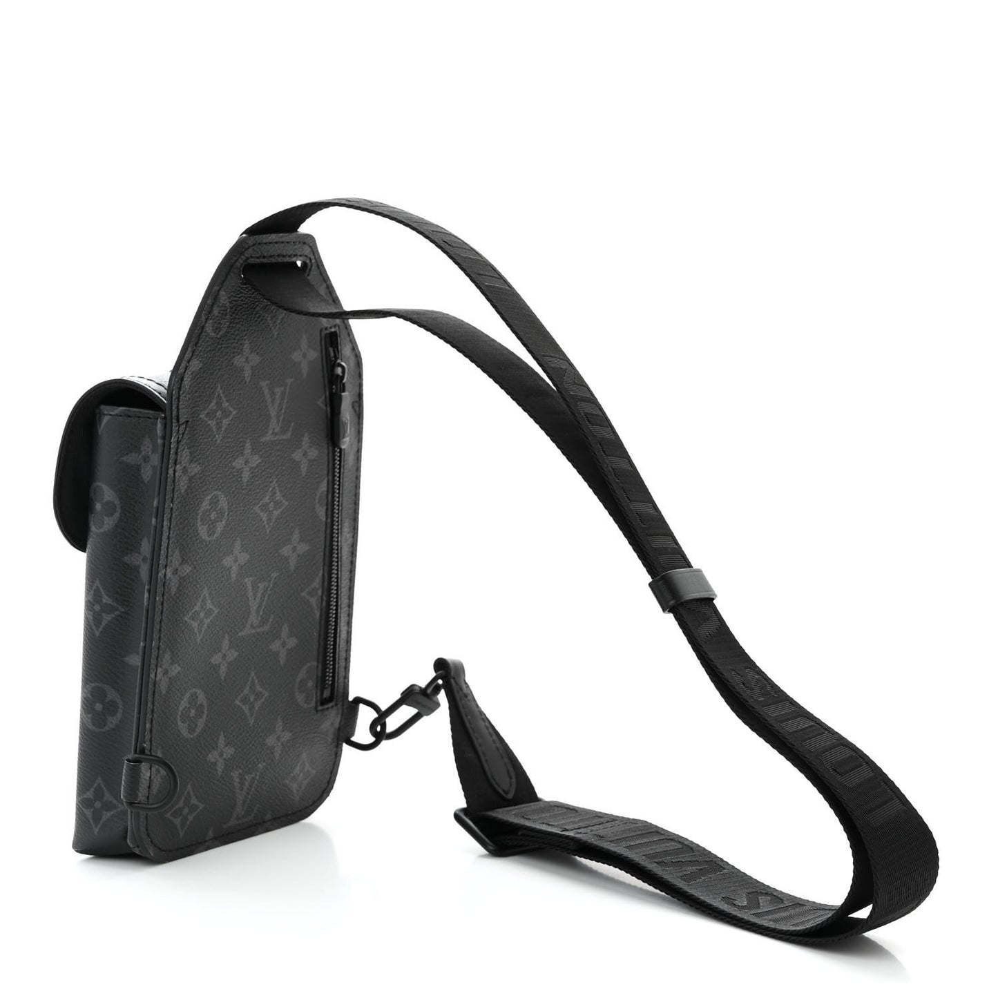 Monogram Eclipse Saumur Slingbag Black