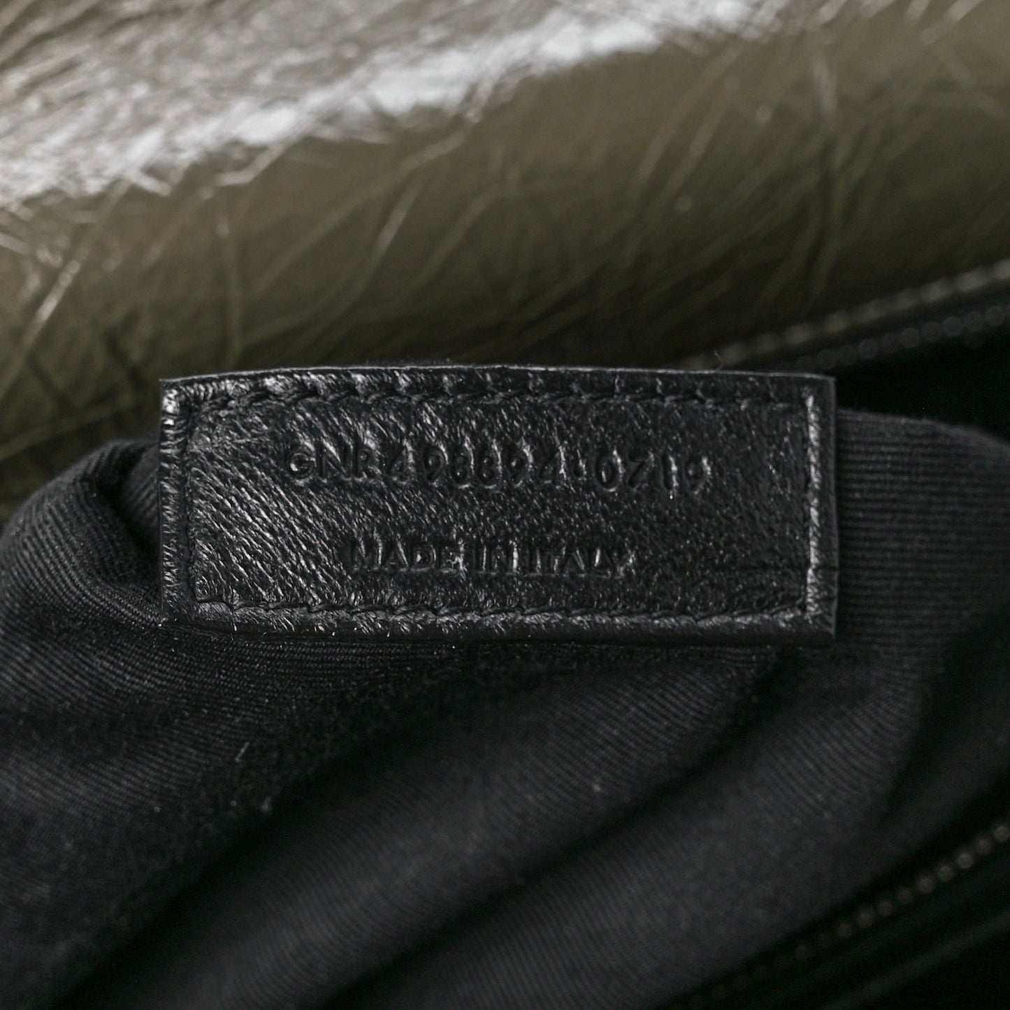 Crinkled Calfskin Matelasse Monogram Medium Niki Chain Satchel Dark Green