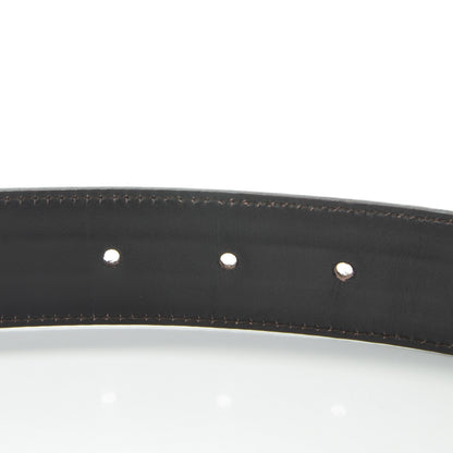 Gucci Monogram Interlocking G Belt 80 32 Dark Brown 6 of 7
