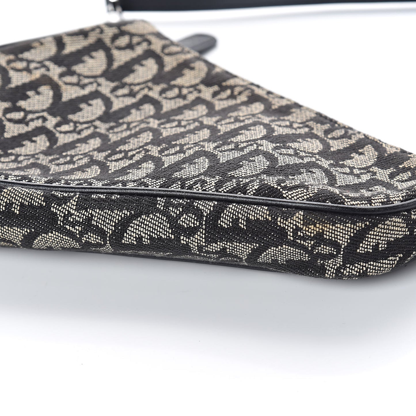 Monogram Mini Saddle Pochette Black