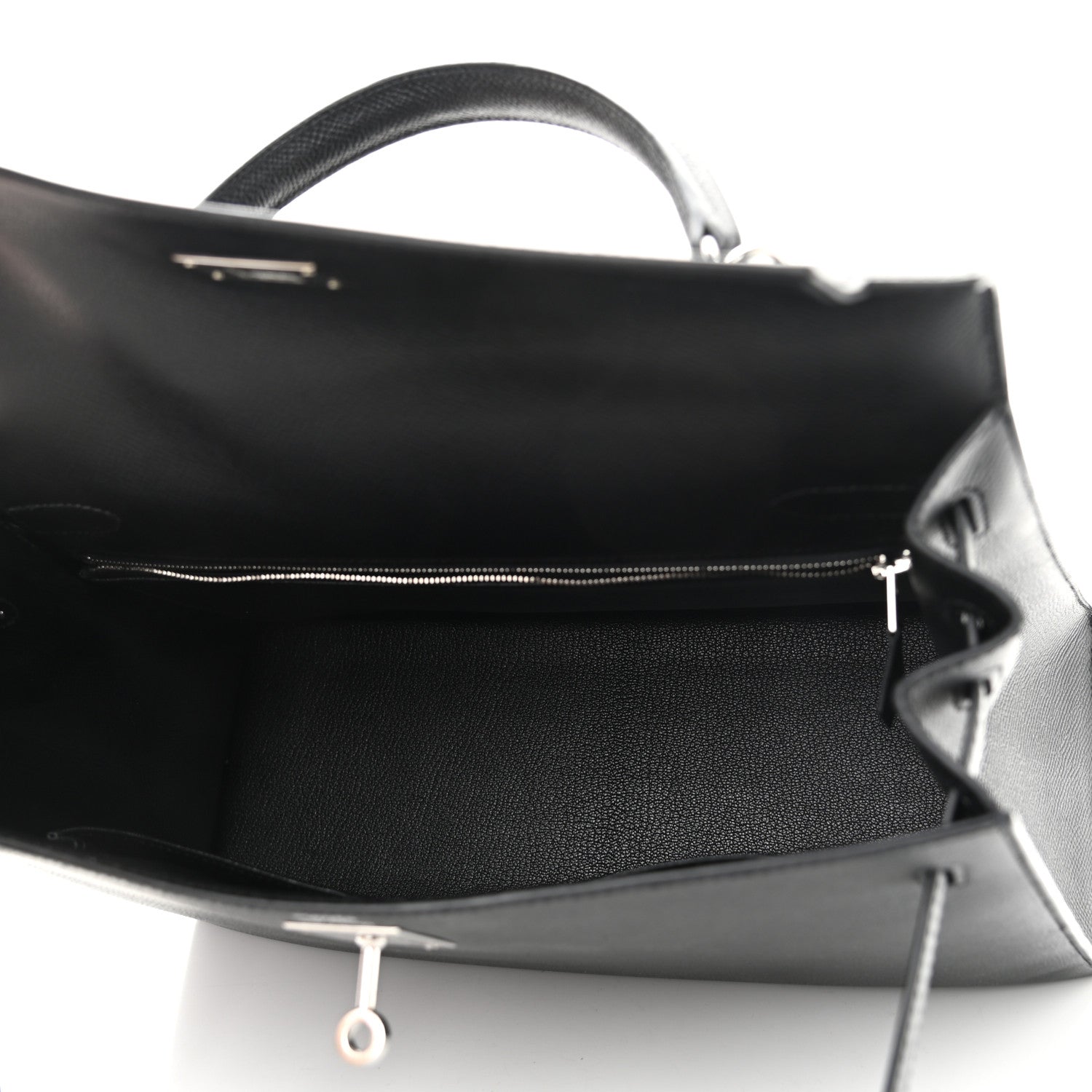 Hermes Epsom Kelly Sellier 32 Black 5 of 11