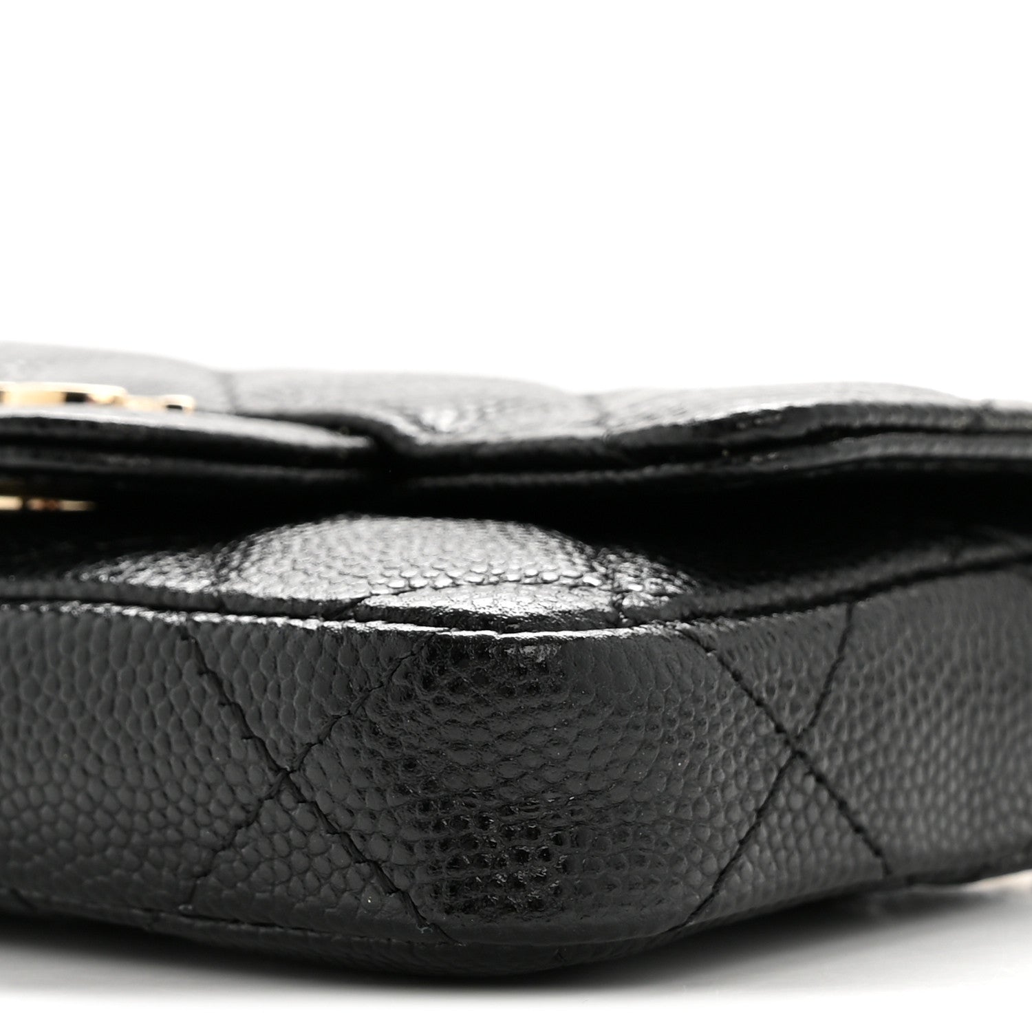 Chanel Caviar Quilted Mini Chain Belt Bag Black 11 of 12