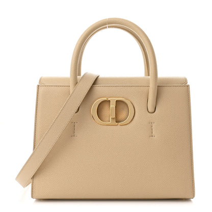 Christian Dior Grained Calfskin Medium St. Honore Tote Beige 1 of 10