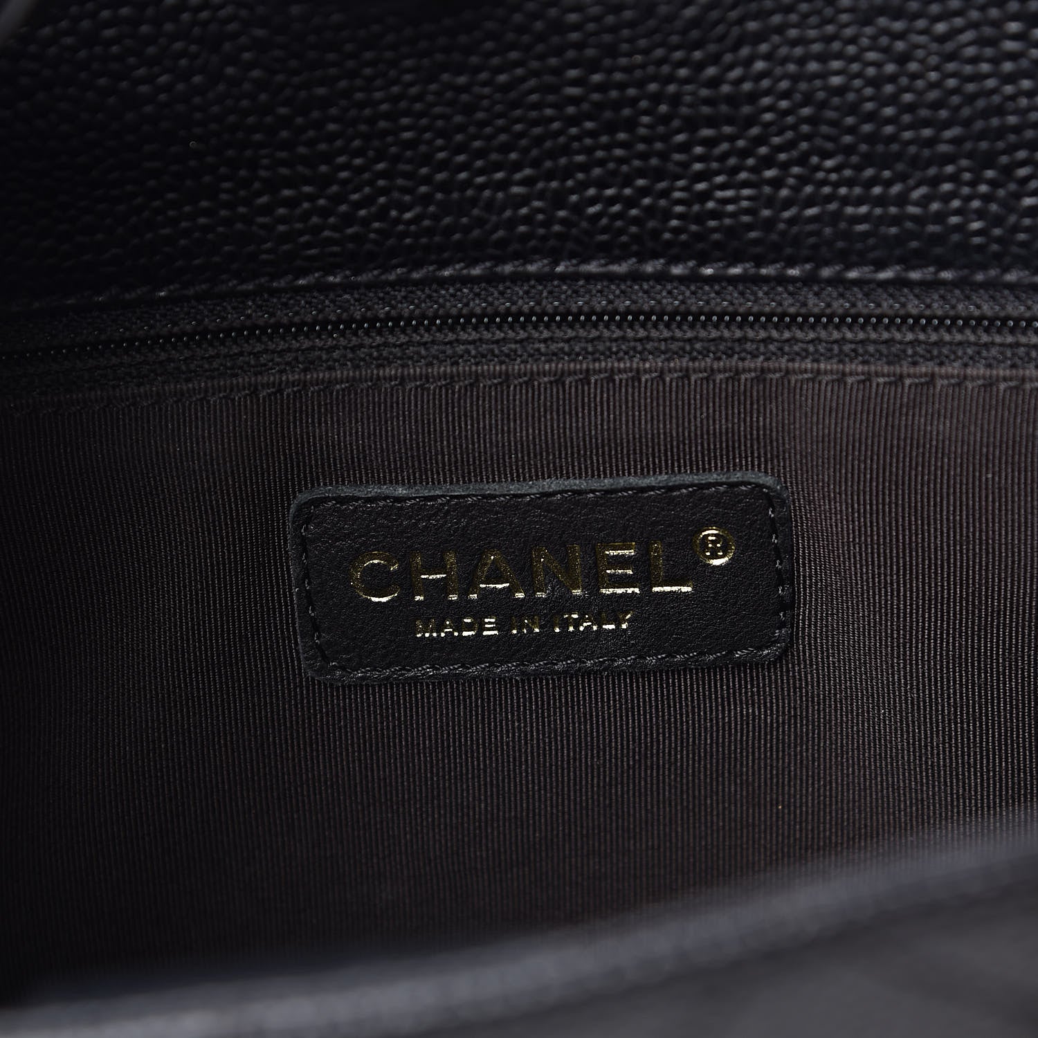Chanel Caviar Quilted Petit Shopping Tote PST Black 6 of 11