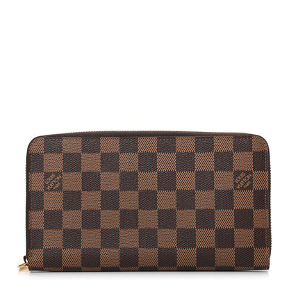 Louis Vuitton Damier Ebene Zippy Organizer Wallet 1 of 7