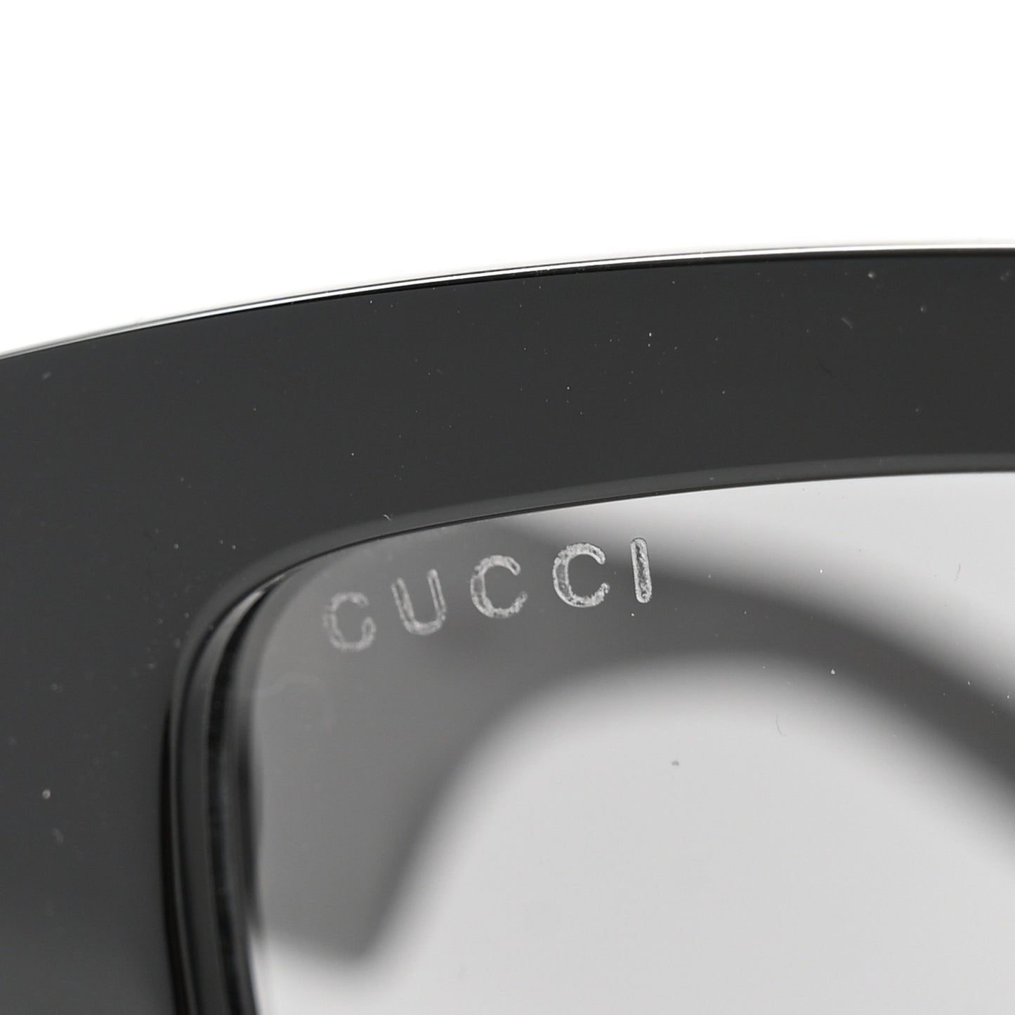 Acetate Rectangle Sunglasses GG0962S Black
