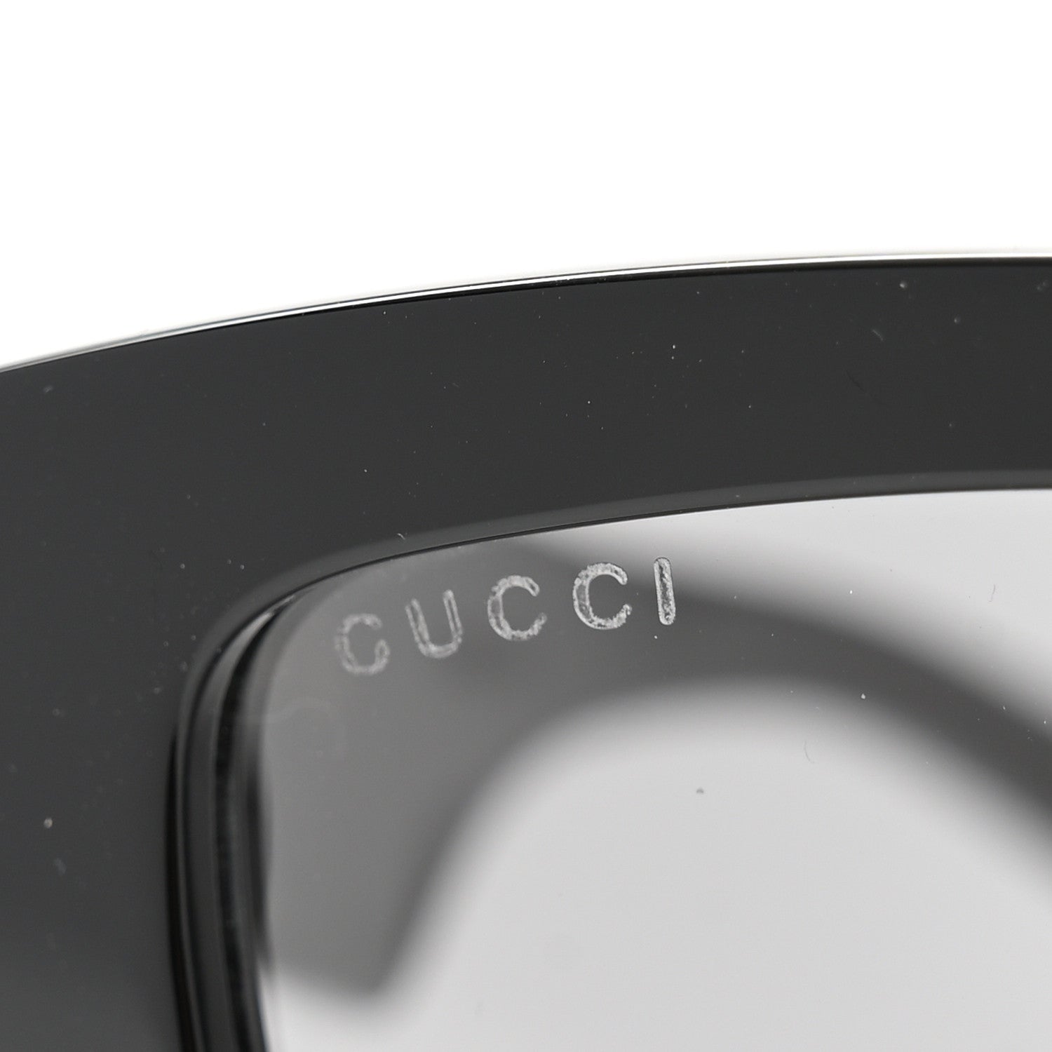 Gucci Acetate Rectangle Sunglasses GG0962S Black 8 of 9