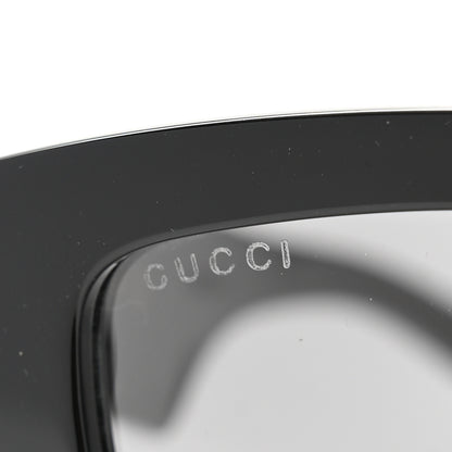Gucci Acetate Rectangle Sunglasses GG0962S Black 8 of 9