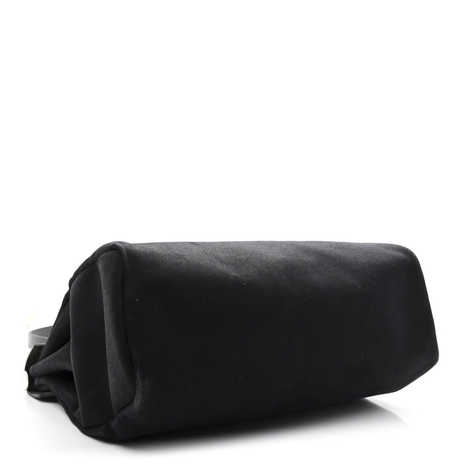 Hermes Military Toile Vache Hunter Herbag Messenger 39 Black 4 of 15