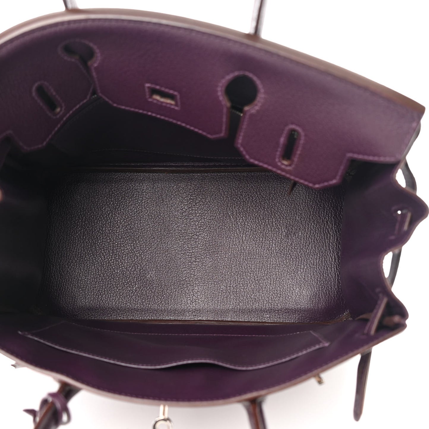 Chevre Mysore Birkin 30 Raisin