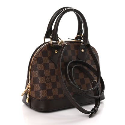 Louis Vuitton Damier Ebene Alma BB 3 of 10