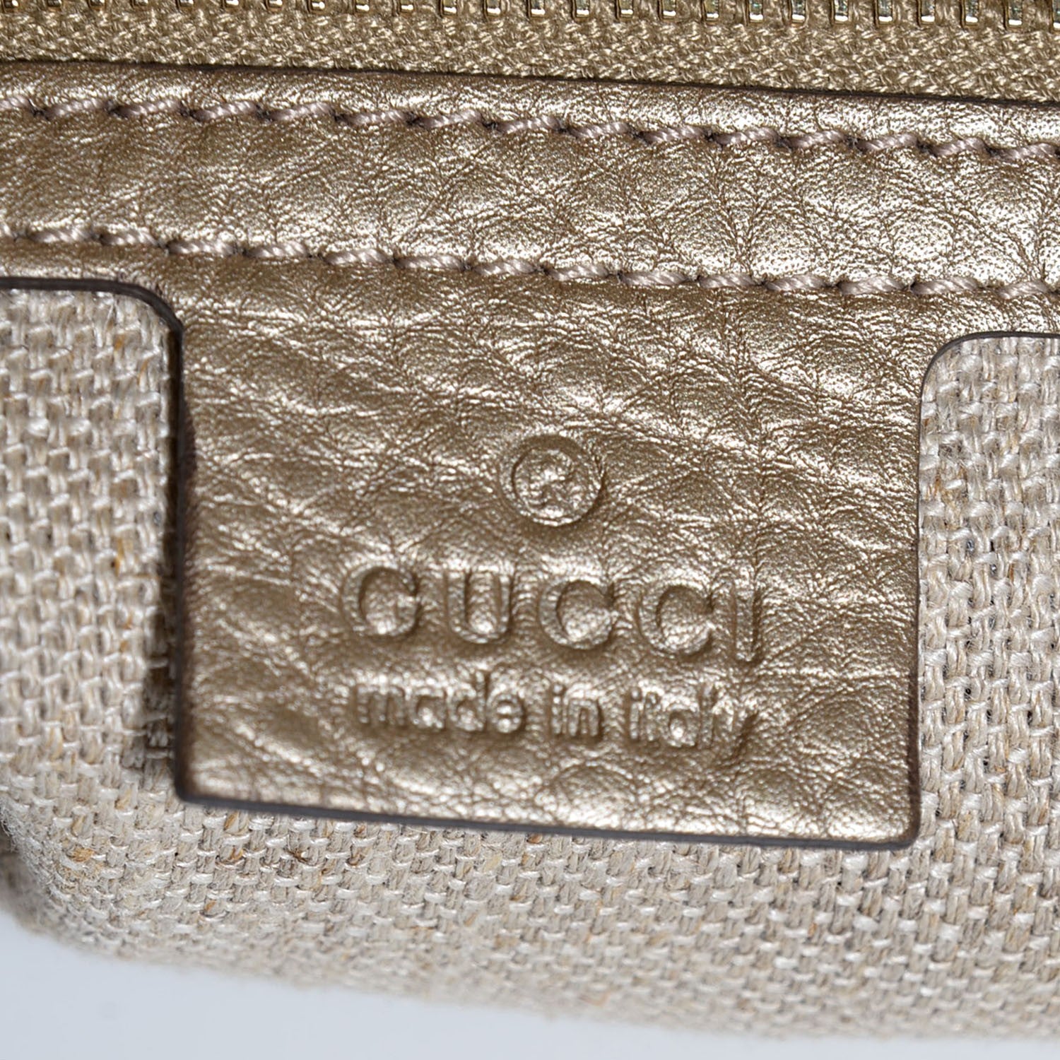 Gucci Diamante Large New Jackie Shoulder Bag Champagne 5 of 9