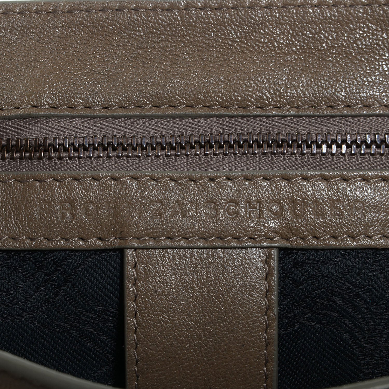 Proenza Schouler Lambskin PS1 Medium Satchel Smoke 10 of 14
