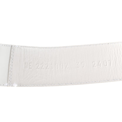 Hermes Calfskin Womens Chypre Sandals 39 White 8 of 9