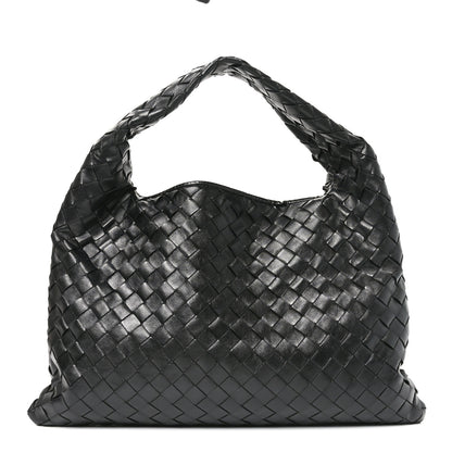Bottega Veneta Calfskin Intrecciato Small Hop Black 1 of 10