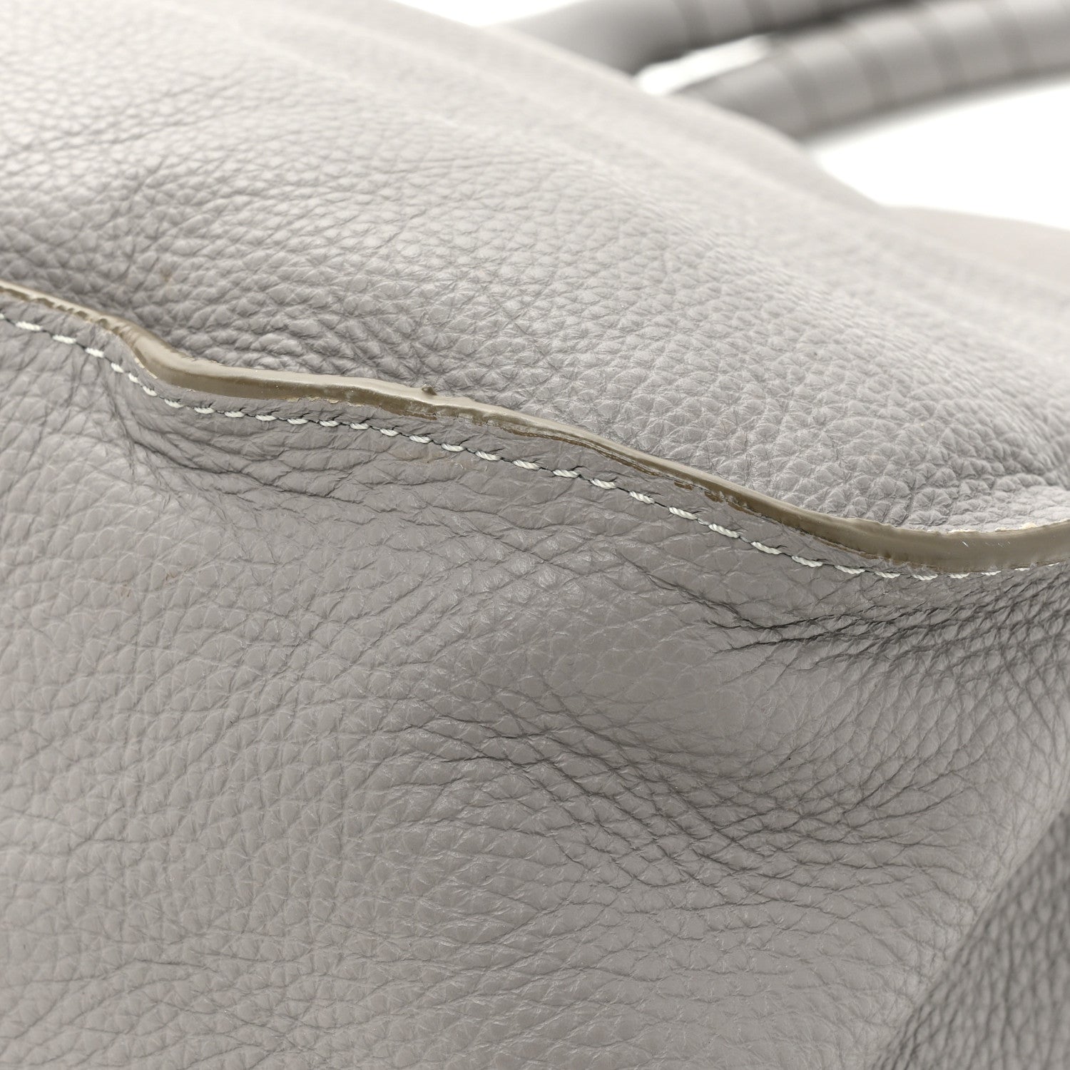 Chloe Calfskin Large Marcie Satchel Cashmere Grey 16 of 16