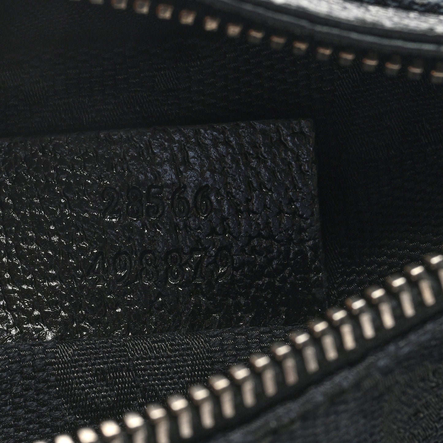 GG Monogram Web Double Pocket Belt Bag Black