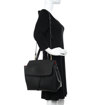 Mansur Gavriel Calfskin Lady Bag Black Flamma 2 of 11