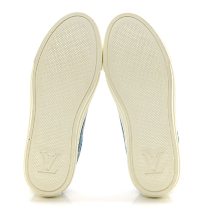 Louis Vuitton Denim Monogram Stellar Sneakers 35 Bleu 5 of 9
