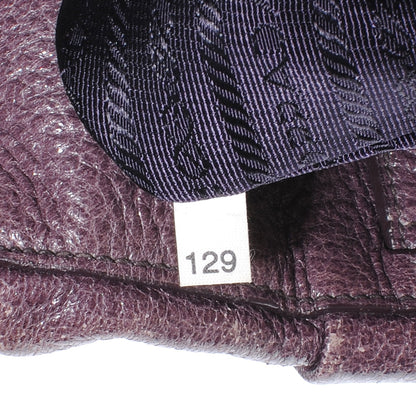 Prada Cervo Lux Chain Shoulder Bag Mirtillo Sfumato 8 of 9