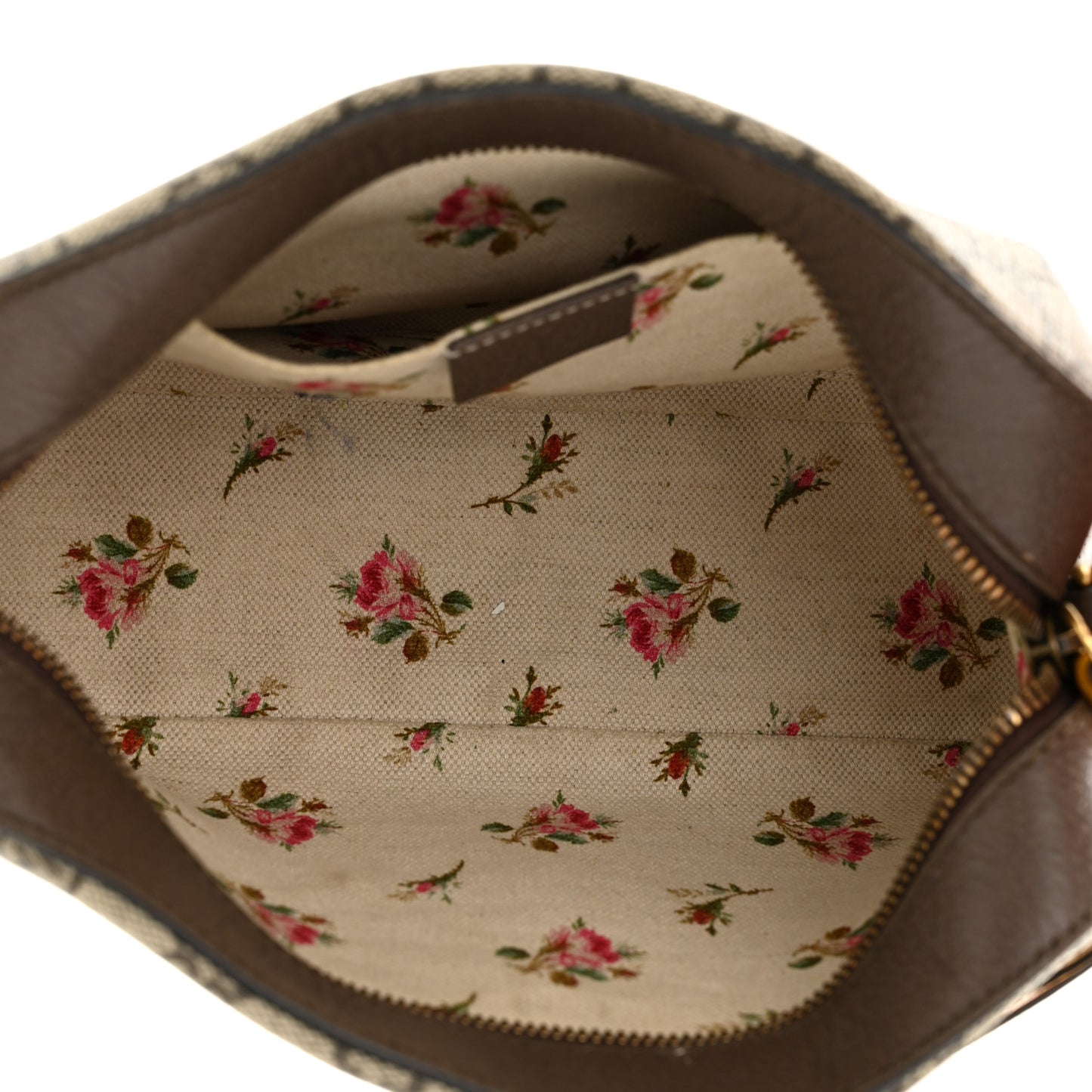 GG Supreme Monogram Web Neo Vintage Shoulder Bag Beige New Acero Crop