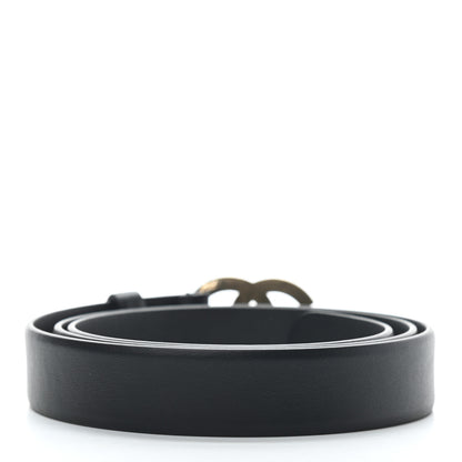 Chanel Calfskin CC Belt 90 36 Black 2 of 3