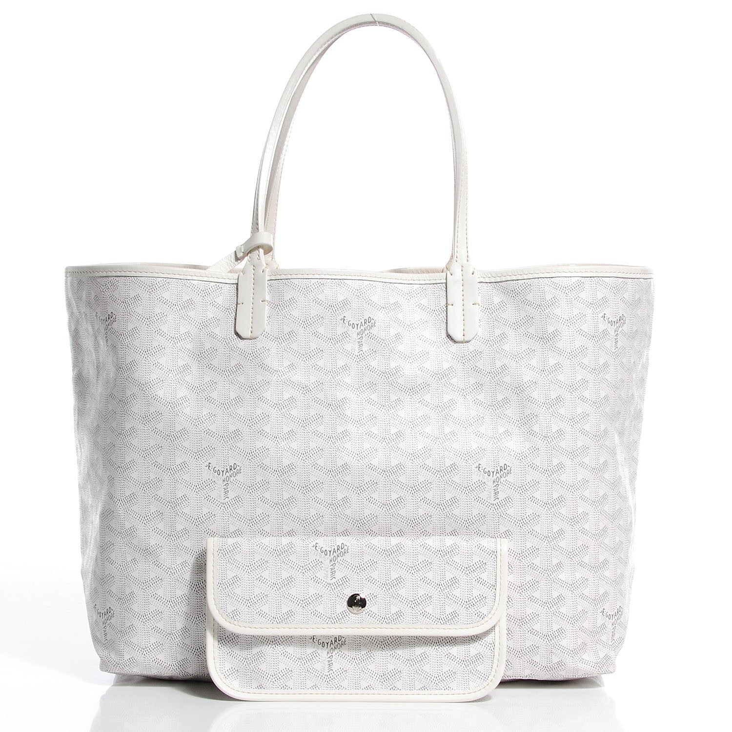 Goyard Goyardine Saint Louis PM White 6 of 8