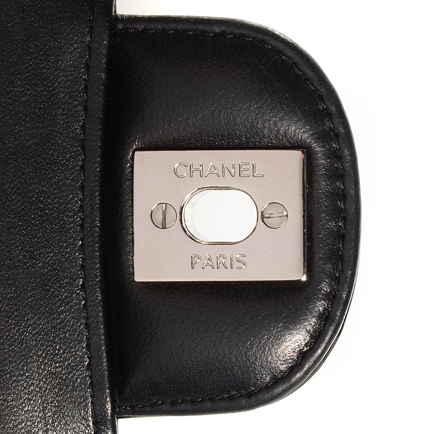 Chanel Patent Quilted Medium Double Flap Black 8 of 9