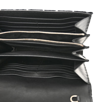 Gucci Velvet GG Monogram Mini Dionysus Chain Wallet Black 5 of 12