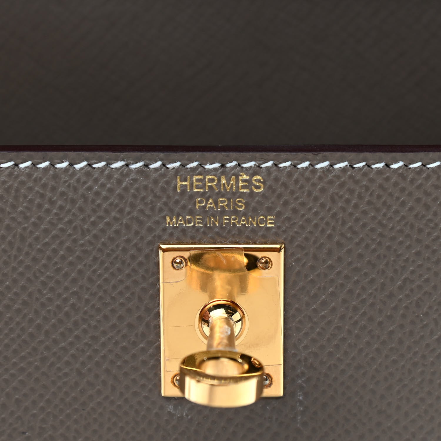 Hermes Epsom Kelly Sellier 25 Etoupe 5 of 9