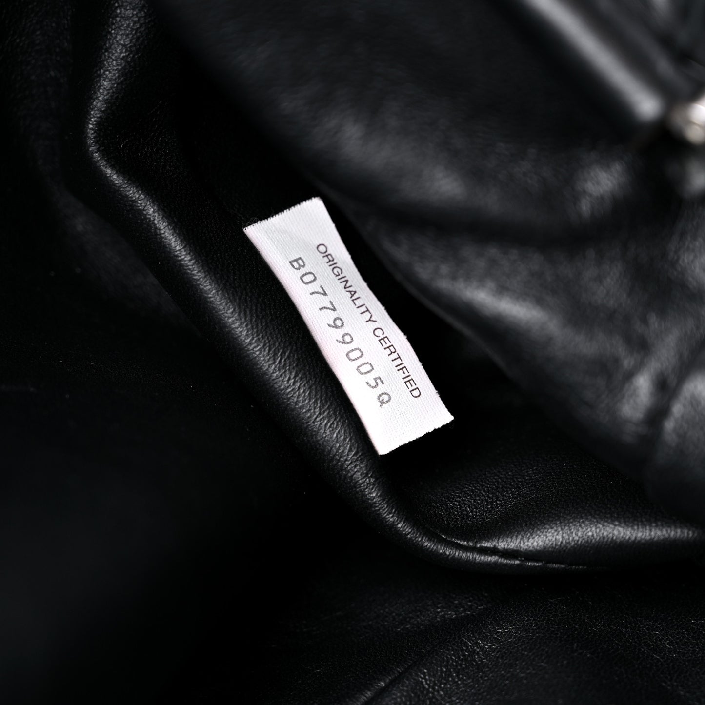 Nappa Maxi Intreccio The Pouch Oversized Clutch Black