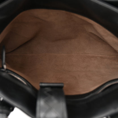 Bottega Veneta Nappa Intrecciato Small Roma Tote Black 7 of 13