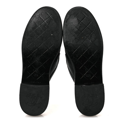 Chanel Lambskin Quilted CC Turnlock Mules 36.5 Black 7 of 10