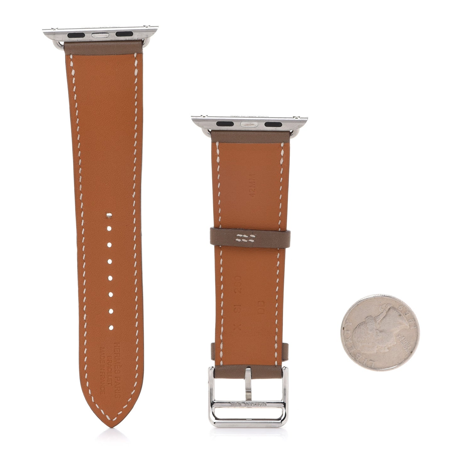 Swift 42mm Apple Watch Single Tour Band Etoupe