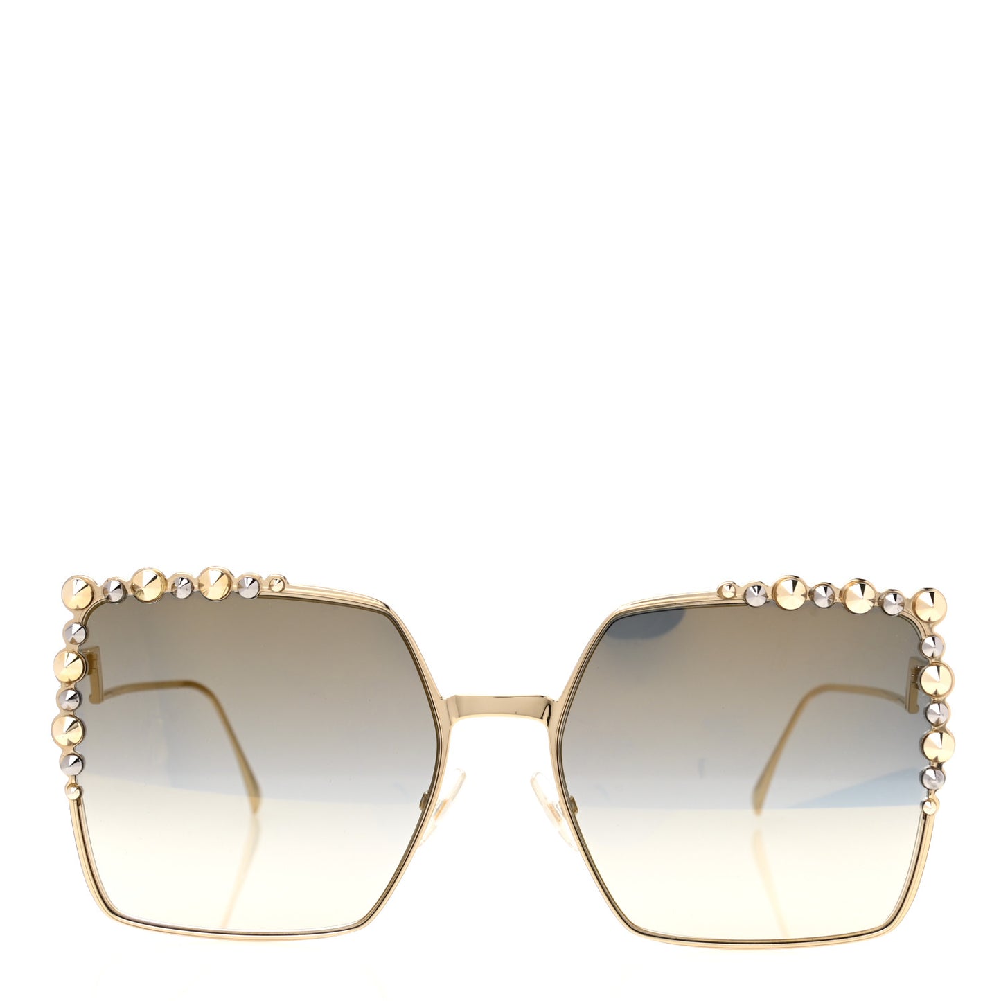 Square Dots Sunglasses FF 0259/S Gold