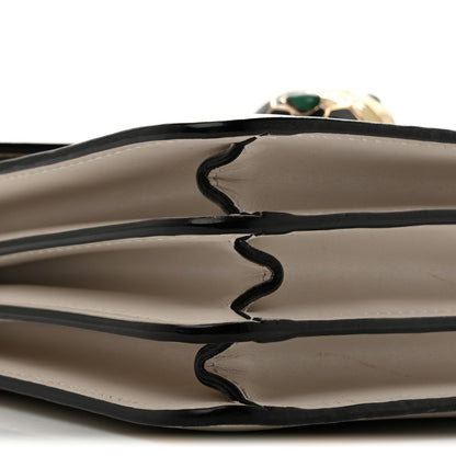 Bulgari Calfskin Serpenti Forever Top Handle White 9 of 14
