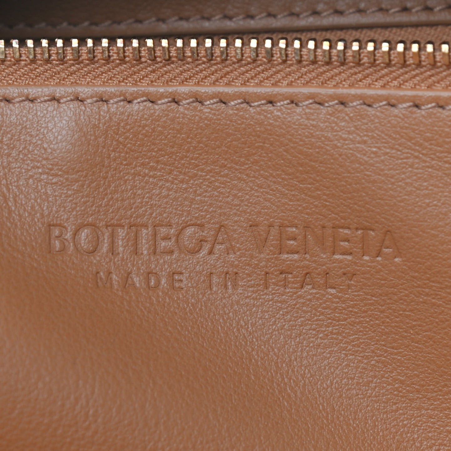 Nappa Intrecciato Small Jodie Caramel