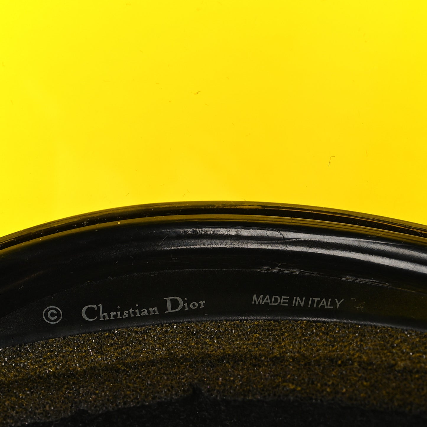 DiorClub1 Sun Visor Yellow