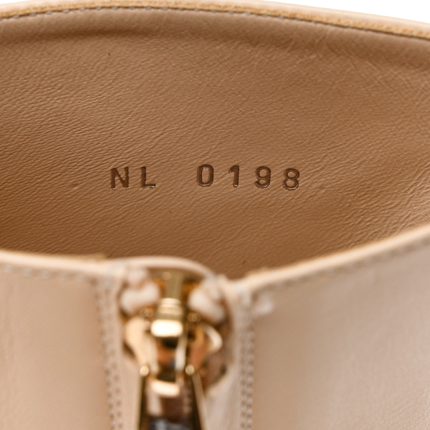 Louis Vuitton Calfskin Silhouette Ankle Boots 37 Beige 6 of 8