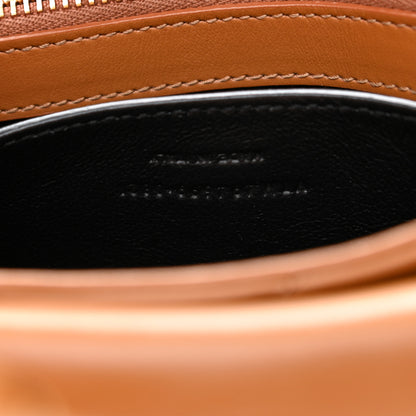 Saint Laurent Calfskin Y Quilted Monogram Small Loulou Chain Satchel Dark Natural 9 of 11
