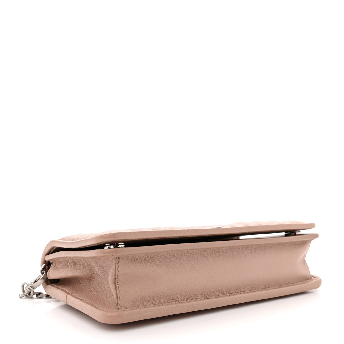 Soft Calfskin Impunture Diagramme Chain Wallet Cipria
