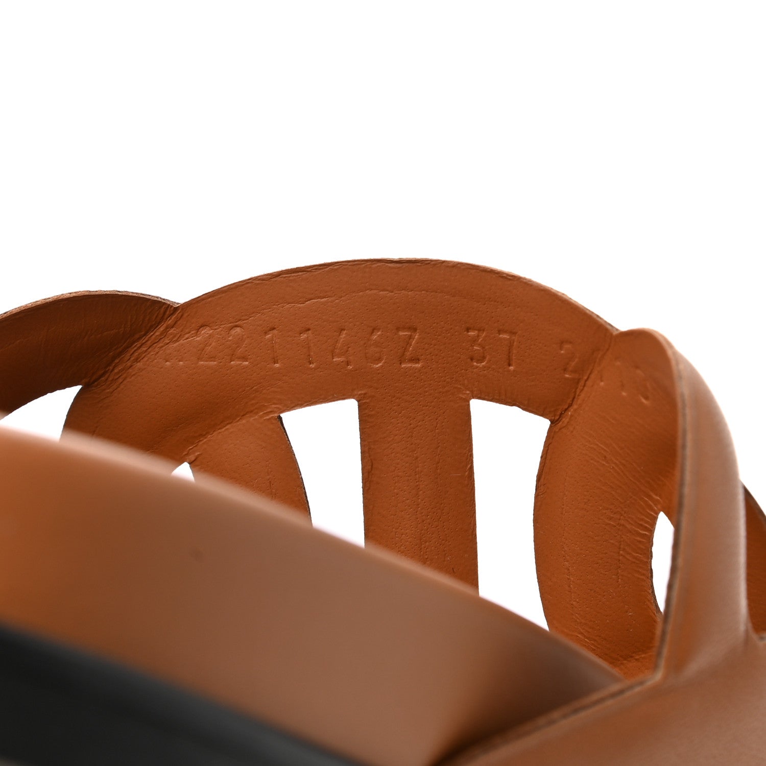 Hermes Nappa Extra Sandals 37 Naturel 8 of 11