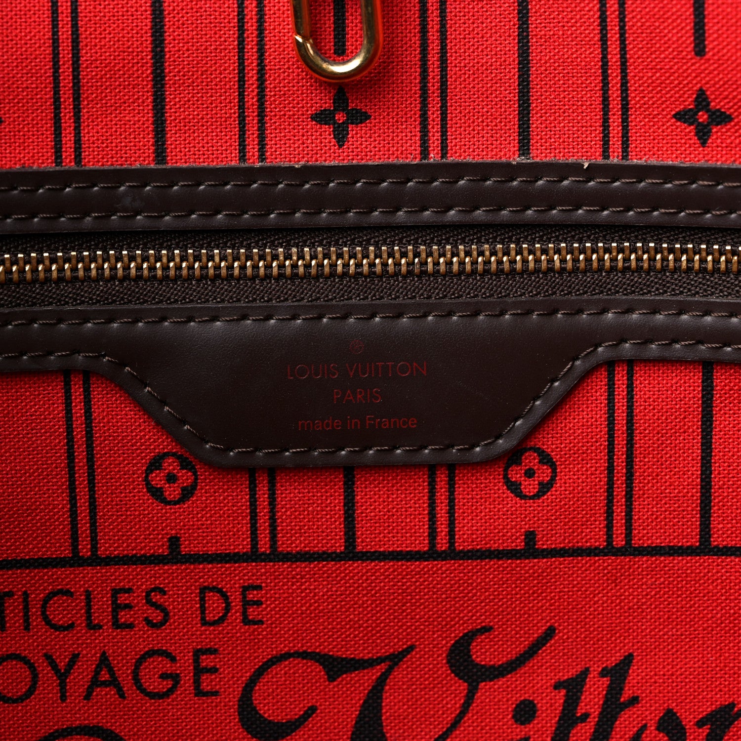 Louis Vuitton Damier Ebene Neverfull GM 6 of 14