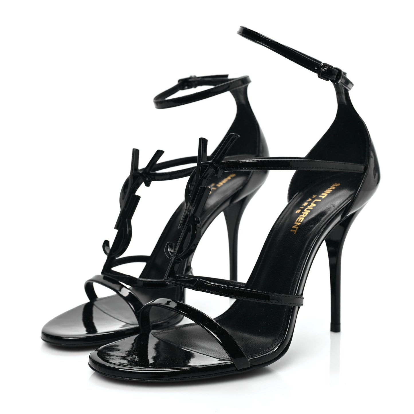 Patent Cassandra 100 Sandals 38 Black