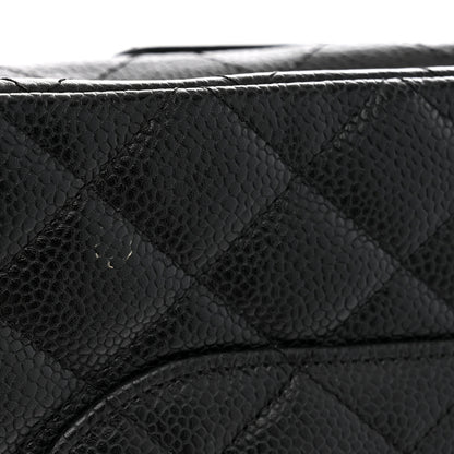 Chanel Caviar Quilted Medium Double Flap Black 11 of 11